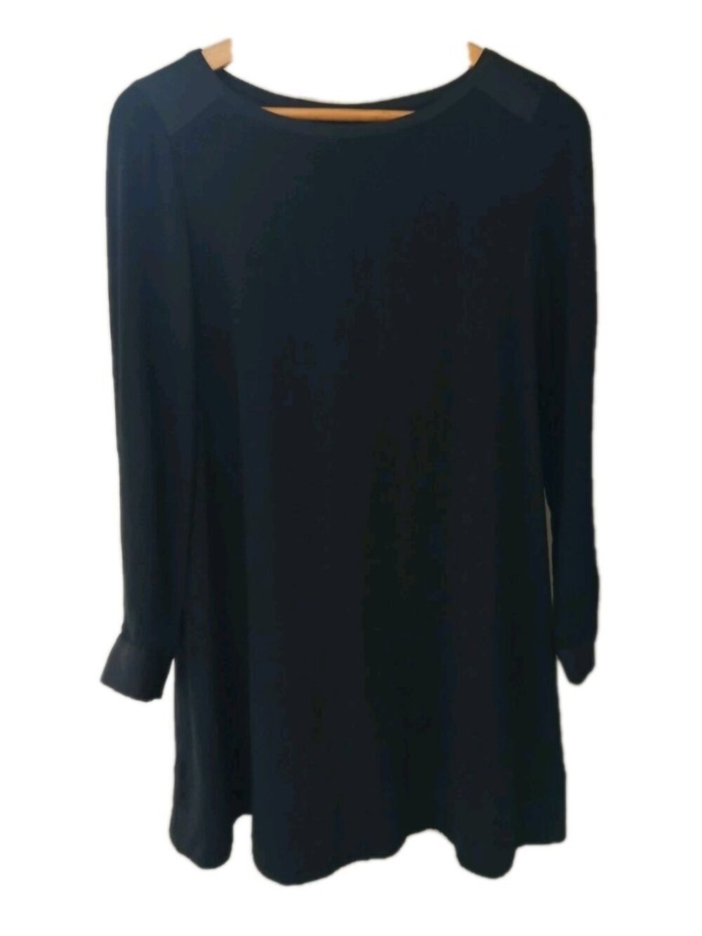 Eileen Fisher 100% Silk Georgette Dress